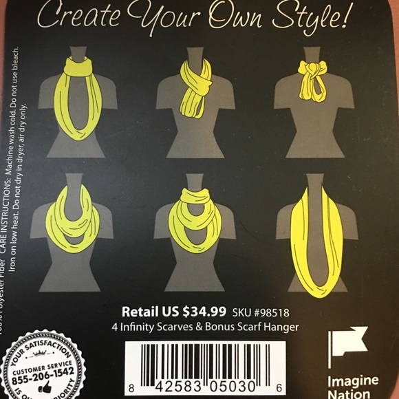 🧣Clearance 🧣Infinity Scarves with hanger - Picture 7 of 7